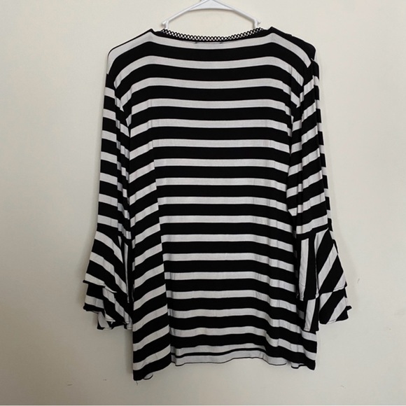 Karl Lagerfeld Striped Top - Picture 4 of 6